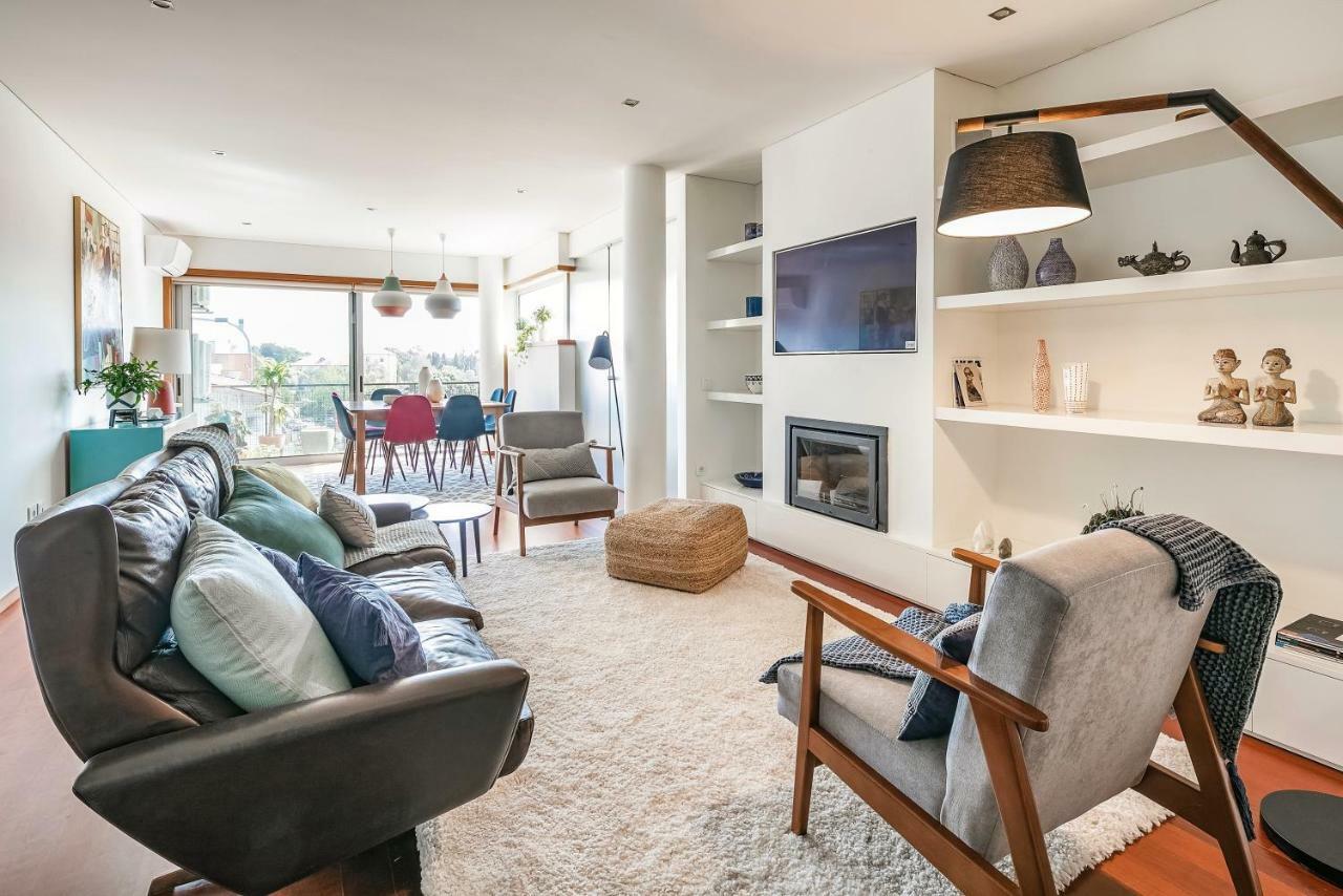 Appartamento Charming Bonfim Penthouse OOporto Esterno foto